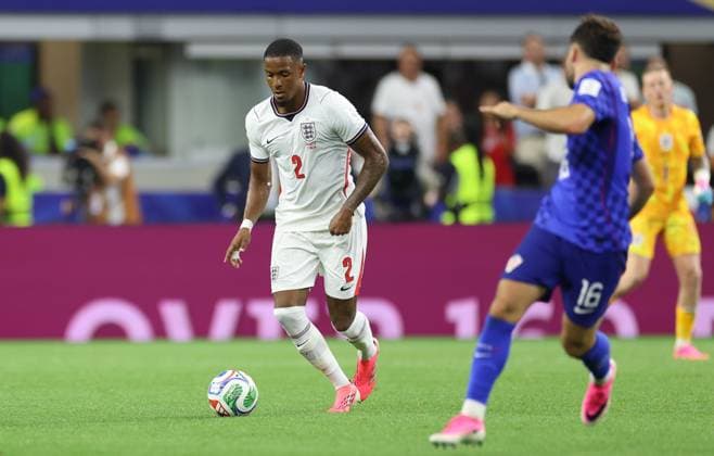 FIFA World Cup, WM, Weltmeisterschaft, Fussball 2026 - England v Croatia TEXAS, UNITED STATES OF AMERICA, June 17: Ezri Konsa of England national team, Nationalteam during the FIFA World Cup 2026 match in Group L between England v Croatia at Dallas Stadium, Arlington, Texas, on 17 June. (Photo by DC Photo Crystal Pix) Arlington Dallas Stadium United States Of America Copyright: xDCxPhotox xCrystaxPixx SportsxPressxPhotox Sportspressphoto_SPR168992