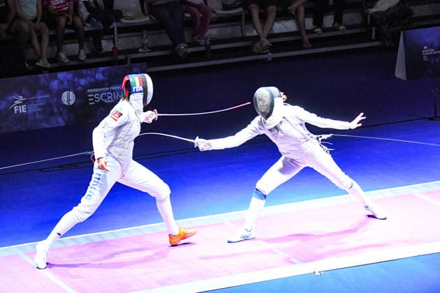 ESCRIME : Championnat d Europe Antony 2026 - 17 06 2026 Vladista Peniushkina Arianna Errigo (ITA) ParisFrance  Copyright: xBaptistexAutissierx
