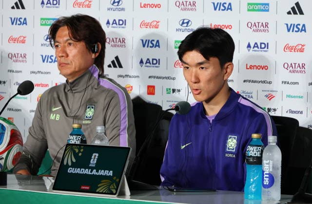 Football, 2026 FIFA World Cup, South Korea national team, press conference