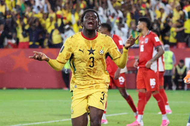 June 17, 2026, Soccer, Mens, 2026 FIFA World Cup, Group Stage, Group L, Toronto, Ghana vs. Panama, Celebration of the 1-0 goal, Goal scorer Copyright: xSebastianxBachx