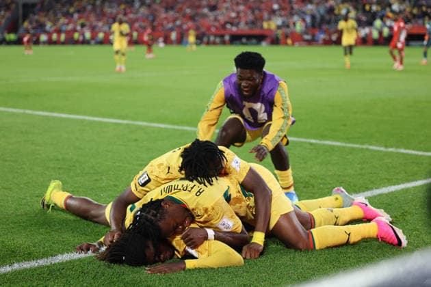 June 17, 2026, Soccer, Mens, 2026 FIFA World Cup, Group Stage, Group L, Toronto, Ghana vs. Panama, Celebration of the 1-0 goal, Goal scorer Copyright: xSebastianxBachx