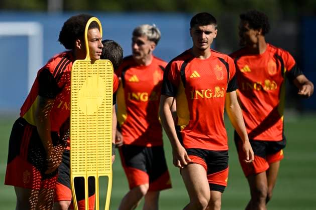 Belgian national football team - FIFA World Cup, WM, Weltmeisterschaft, Fussball 2026 - media activities 17 06 2026 RENTON, UNITED STATES OF AMERICA - JUNE 17 : Witsel Axel midfielder of Belgium pictured during a training session of the Belgian national football team during the FIFA World Cup 2026 on June 17, 2026 in Renton, United States of America, 17 06 2026 Renton United States of America  Copyright: xNicoxVereeckenx