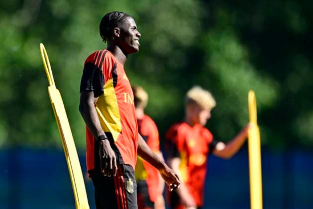 Belgian national football team - FIFA World Cup, WM, Weltmeisterschaft, Fussball 2026 - media activities 17 06 2026 RENTON, UNITED STATES OF AMERICA - JUNE 17 : Onana Amadou midfielder of Belgium pictured during a training session of the Belgian national football team during the FIFA World Cup 2026 on June 17, 2026 in Renton, United States of America, 17 06 2026 Renton United States of America  Copyright: xJanxDexMeuleneirx