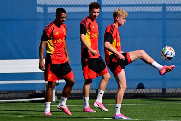 Football, 2026 FIFA World Cup, Belgium national team, training
