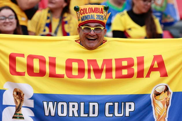 Football, 2026 FIFA World Cup, Colombian fans – Highlights