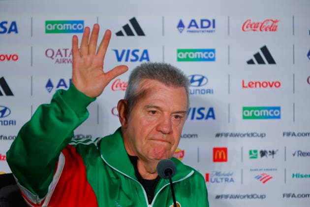 FIFA World Cup, WM, Weltmeisterschaft, Fussball 2026 - Mexico press conference, PK, Pressekonferenz Head coach of Mexico Javier Aguirre speaks during a press conference as part of the FIFA World Cup 2026 in Guadalajara, Mexico, 17 June 2026. GUADALAJARA Mexico  Copyright: xFRANCISCOxGUASCOx