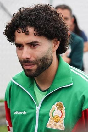FIFA World Cup, WM, Weltmeisterschaft, Fussball 2026 - Mexico training session Cesar Huerta of Mexico speaks to the media ahead of the 2026 FIFA World Cup match against South Korea in Guadalajara, Mexico, 17 June 2026. The Mexican national team, Nationalteam held its final training session before the match Guadalajara Mexico  Copyright: xAlexxCruzx