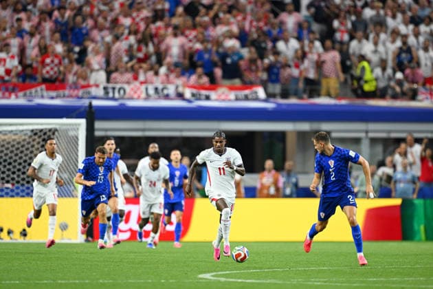 Marcus Rashford (ENG), JUNE 17, 2026 - Football Soccer : FIFA World Cup, WM, Weltmeisterschaft, Fussball 2026 Group L match between England 4-2 Croatia at Dallas Stadium in Arlington, Texas, USA.  aflo_334843393 KenjiroxMatsuox