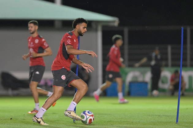 2026 FIFA World Cup, WM, Weltmeisterschaft, Fussball - Tunisia training session Ali Abdi of Tunisia participates in a training session as part of the 2026 FIFA World Cup in Monterrey, Mexico, 17 June 2026. MONTERREY Mexico  Copyright: xMIGUELxSIERRAx