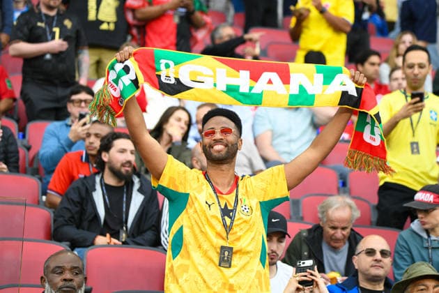 Ghana national team, Nationalteam vs Panama National Team. FIFA World Cup, WM, Weltmeisterschaft, Fussball 2026 Group L match. Ghana National Team and Panama National Team supporters during the match played between the National Team of Ghana and the National Team of Panama. FIFA World Cup 2026 Group L match, played on 17.06.26 at the Toronto Stadium in Toronto, Ontario, Canada. Photo Jose Campos PMEimages Toronto Ontario Canada Copyright: xJosexCamposx xPMEimagesx