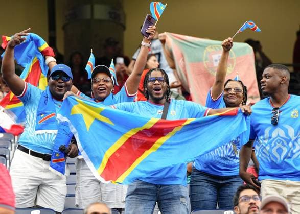 Football, 2026 FIFA World Cup, DR Congo fans – Highlights