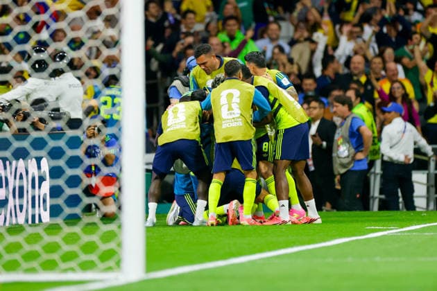FIFA WORLD CUP 2026 UZBEKISTAN VS COLOMBIA FIFA WORLD CUP 2026 UZBEKISTAN VS COLOMBIA UZBEKISTAN VS COLOMBIA 06 17 2026 MEXICO CITY, MEXICO Action photo of Colombian players celebrating a goal during the Round 1 Group K match of the 2026 FIFA World Cup, held at the Estadio Ciudad de Mexico in Mexico City Action photo of Colombian players, celebrating a goal during a Round 1 Group K match of the 2026 FIFA World Cup, held at the Estadio Ciudad de Mexico in Mexico City PHOTO BY IMAGENSHOP PHOTO AGENCY MEXICO CITY MEXICO CITY MEXICO,detected_source_language Copyright: xJorgexReyesx