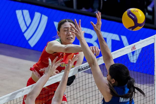 Volleyball, Women's, Nations League, Japan v Serbia