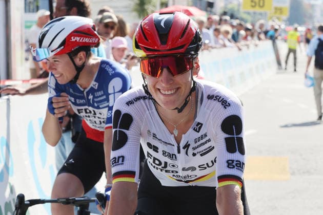 June 18, 2026, Locarno, TI, SWITZERLAND, Tour de Suisse Women, Stage 2, Locarno, Locarno, Franziska Koch (GER), Team FDJ UNITED SUEZ,detected_source_language