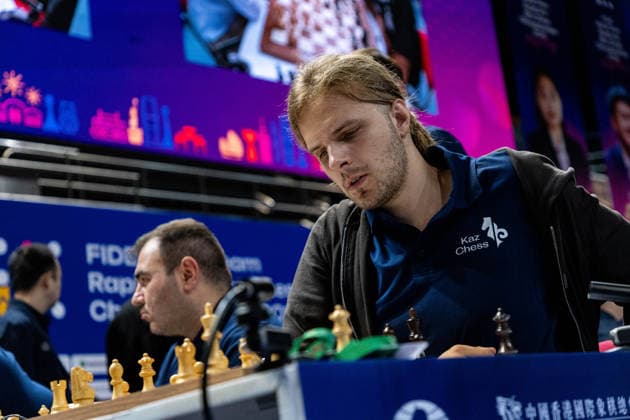 June 18, 2026, Hong Kong, Hong Kong, China: Chess Grandmaster RICHARD RAPPORT (HUN) during a Rapid match at the 2026 FIDE World Team Rapid and Blitz Chess Championship in Hong Kong. Hong Kong China - ZUMAm298 0859448669st Copyright: xJamesxModestox