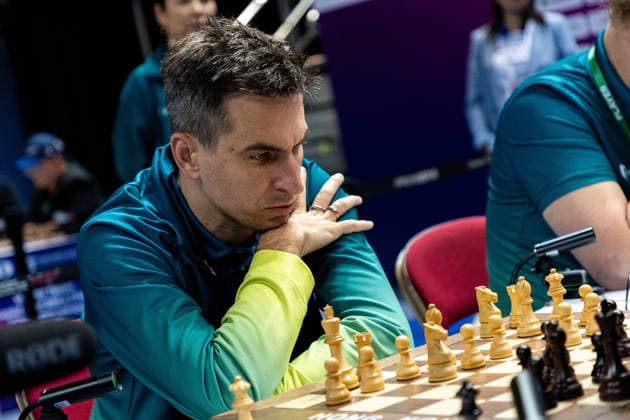 June 18, 2026, Hong Kong, Hong Kong, China: Chess Grandmaster DMITRY ANDREIKIN (RUS) during a Rapid match at the 2026 FIDE World Team Rapid and Blitz Chess Championship in Hong Kong. Hong Kong China - ZUMAm298 0859448790st Copyright: xJamesxModestox