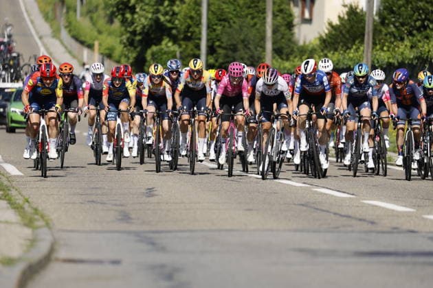 June 18, 2026, Locarno, Locarno, Tour de Suisse Women 2026 Stage 2 Locarno Locarno All riders are even closer together Locarno Locarno Ticino Switzerland,detected_source_language Copyright: xJustPictures.ch FrancescoxMinghettix jp-en-FrMi-_NG_0493