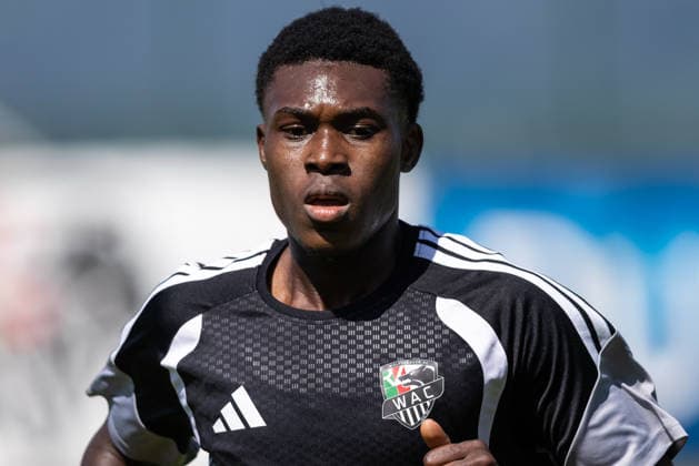 SOCCER - BL, WAC, training start WOLFSBERG,AUSTRIA,18.JUN.26 - SOCCER - ADMIRAL Bundesliga, Wolfsberger AC, training start. Image shows Aboubacar Drabo (WAC).  GEPAxpictures xJamesxDoak