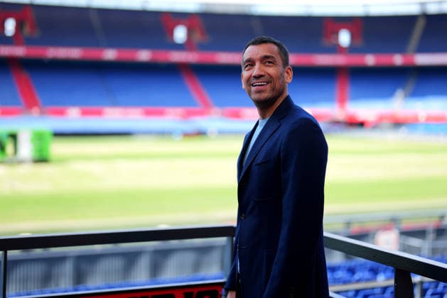 press conference, PK, Pressekonferenz Giovanni van Bronckhorst Rotterdam - Giovanni van Bronkhorst Coach of Feyenoord Rotterdam during a press conference to introduce the new staff. The press conference is at De Kuip on 18 June 2026 in Rotterdam, The Netherlands. (VK Sportphoto Yannick Verhoeven) Copyright: xYannickxVerhoevenx