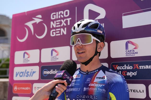 Italy s Michele Pascarella of Team Nippo Nuovacomauto Obor during Stage 5 of the Giro Next Gen 2026, from Bacoli to Bacoli, Italy, Thursday, June 18, 2026.  Copyright: xMassimoxPaolone LaPressex