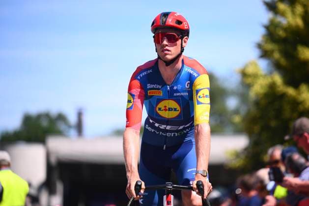 Baloise Belgium Tour 2026 Stage 2 KNOKKE-HEIST, BELGIUM - JUNE 18 : rider of team Lidl - Trek during stage 2 of the 95th edition of Baloise Tour of Belgium an UCI ProSeries 2.Pro cycling road race stage for Men Elite of 197.6 km with start in Merelbeke-Melle and finish in Knokke-Heist on June 18, 2026 in Knokke-Heist, Belgium, 18 06 2026 ( Motordriver Stephan Boone - Knokke-Heist Belgium  Copyright: xGvgx