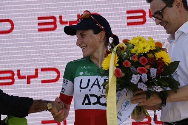 June 18, 2026, Locarno, Locarno, Tour de Suisse Women 2026 Stage 2 Locarno Locarno Elisa Longo Borghini 121 ITA UAE Team ADQ WTW stage winner Locarno Locarno Ticino Switzerland,detected_source_language Copyright: xJustPictures.ch FrancescoxMinghettix jp-en-FrMi-_NG_0714
