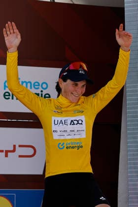 June 18, 2026, Locarno, Locarno, Tour de Suisse Women 2026 Stage 2 Locarno Locarno Elisa Longo Borghini 121 ITA UAE Team ADQ WTW stage winner and new wearer of the yellow jersey as leader of the Tour de Suisse Locarno Locarno Ticino Switzerland,detected_source_language Copyright: xJustPictures.ch FrancescoxMinghettix jp-en-FrMi-_NG_0749