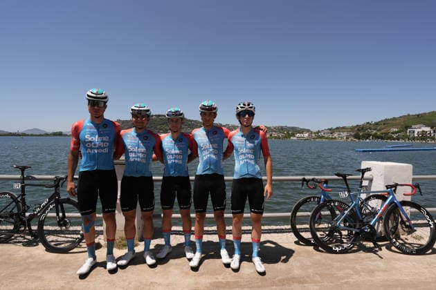 Italy s Matteo Fiorin of Solme Olmo Arvedi Team during Stage 5 of the Giro Next Gen 2026, from Bacoli to Bacoli, Italy, Thursday, June 18, 2026.  Copyright: xMassimoxPaolone LaPressex
