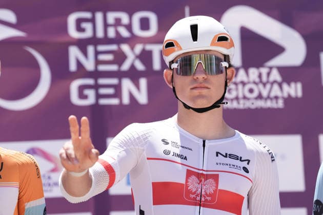 during Stage 5 of the Giro Next Gen 2026, from Bacoli to Bacoli, Italy, Thursday, June 18, 2026.  Copyright: xMassimoxPaolone LaPressex