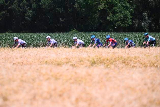 Baloise Belgium Tour 2026 Stage 2 KNOKKE-HEIST, BELGIUM - JUNE 18 : riders of team UAE Team Emirates - XRG during stage 2 of the 95th edition of Baloise Tour of Belgium an UCI ProSeries 2.Pro cycling road race stage for Men Elite of 197.6 km with start in Merelbeke-Melle and finish in Knokke-Heist on June 18, 2026 in Knokke-Heist, Belgium, 18 06 2026 ( Motordriver Stephan Boone - Knokke-Heist Belgium  Copyright: xGvgx