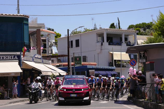The rider during Stage 5 of the Giro Next Generation from Bacoli to Bacoli Italy, June 18, 2026(Photo Fabio Ferrari LaPresse)  Copyright: xFabioxFerrarix LaPressex