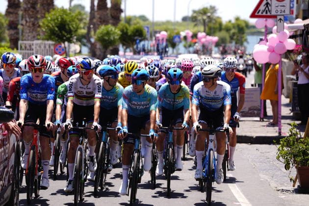 The rider during Stage 5 of the Giro Next Generation from Bacoli to Bacoli Italy, June 18, 2026(Photo Fabio Ferrari LaPresse)  Copyright: xFabioxFerrarix LaPressex