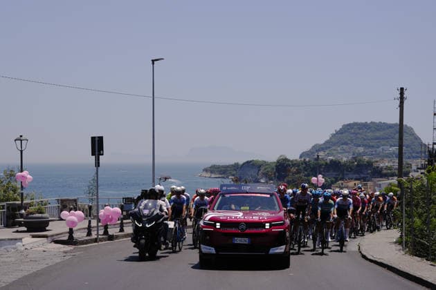 The rider during Stage 5 of the Giro Next Generation from Bacoli to Bacoli Italy, June 18, 2026(Photo Fabio Ferrari LaPresse)  Copyright: xFabioxFerrarix LaPressex