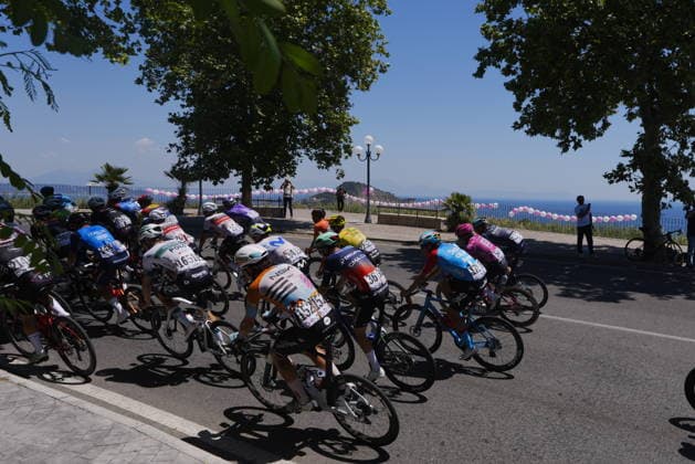 The rider during Stage 5 of the Giro Next Generation from Bacoli to Bacoli Italy, June 18, 2026(Photo Fabio Ferrari LaPresse)  Copyright: xFabioxFerrarix LaPressex
