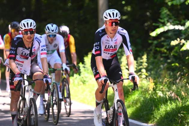 Baloise Belgium Tour 2026 Stage 2 KNOKKE-HEIST, BELGIUM - JUNE 18 : Vermeersch Florian (BEL) of UAE Team Emirates - XRG during stage 2 of the 95th edition of Baloise Tour of Belgium an UCI ProSeries 2.Pro cycling road race stage for Men Elite of 197.6 km with start in Merelbeke-Melle and finish in Knokke-Heist on June 18, 2026 in Knokke-Heist, Belgium, 18 06 2026 ( Motordriver Stephan Boone - Knokke-Heist Belgium  Copyright: xGvgx