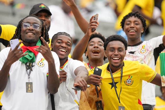 Ghana v Panama - 2026 FIFA World Cup, WM, Weltmeisterschaft, Fussball Group L Ghana fans during the 2026 FIFA World Cup Group L match between Ghana and Panama at Toronto Stadium. on June 17, 2026 in Toronto, Canada. Toronto Ontario Canada Copyright: xLeonardoxRamirezx