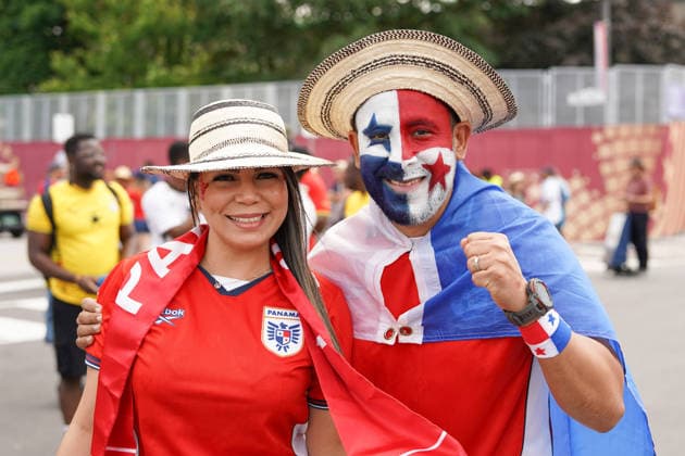 Ghana v Panama - 2026 FIFA World Cup, WM, Weltmeisterschaft, Fussball Group L Panama fans enjoying before the 2026 FIFA World Cup Group L match between Ghana and Panama at Toronto Stadium. on June 17, 2026 in Toronto, Canada. Toronto Ontario Canada Copyright: xLeonardoxRamirezx