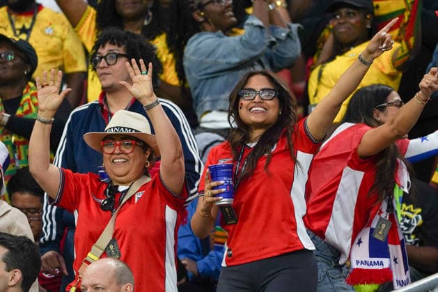 Ghana v Panama - 2026 FIFA World Cup, WM, Weltmeisterschaft, Fussball Group L Panama fans during the 2026 FIFA World Cup Group L match between Ghana and Panama at Toronto Stadium. on June 17, 2026 in Toronto, Canada. Toronto Ontario Canada Copyright: xLeonardoxRamirezx