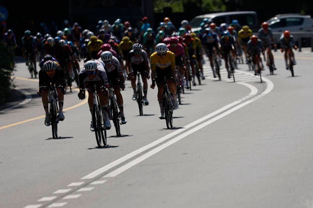 June 18, 2026, Locarno, Locarno, Tour de Suisse 2026 Stage 2 Locarno Locarno Tadej Pogacar 1 SLO UAE Team Emirates WRG WT chasing the lead Locarno Locarno Ticino Switzerland,detected_source_language Copyright: xJustPictures.ch FrancescoxMinghettix jp-en-FrMi-_NG_1178