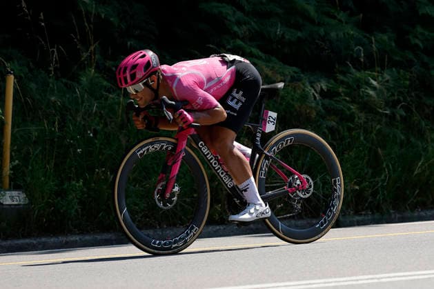 June 18, 2026, Locarno, Locarno, Tour de Suisse 2026 Stage 2 Locarno Locarno Vincenzo Albanese 32 ITA EF Education Easypost WT Locarno Locarno Ticino Switzerland,detected_source_language Copyright: xJustPictures.ch FrancescoxMinghettix jp-en-FrMi-_NG_1210