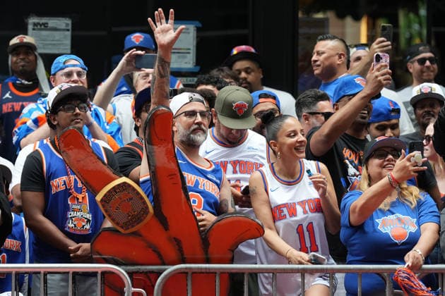 Basketball, NBA, New York Knicks, Championship Parade in New York