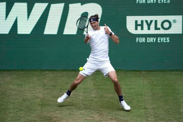 Tennis, ATP tournament in Halle, Zverev v Hanfmann