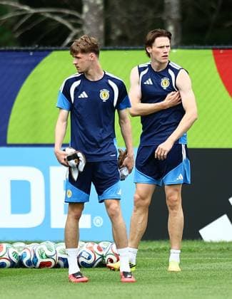 Scott McTominay of Scotland Scotland Training, 2026 FIFA World Cup, WM, Weltmeisterschaft, Fussball Football, Revolution Training Centre, Foxborough, Massachusetts, USA - 18 Jun 2026Charlotte Atrium Health Performance Park United States of America EDITORIAL USE ONLY No use with unauthorised audio, video, data, fixture lists, club league logos or live services. Online in-match use limited to 120 images, no video emulation. No use in betting, games or single club league player publications.  Copyright: xMichaelxZemanek Shutterstockx 16928928y