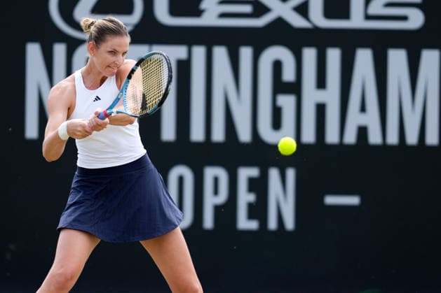 Tennis, WTA tournament in Nottingham
