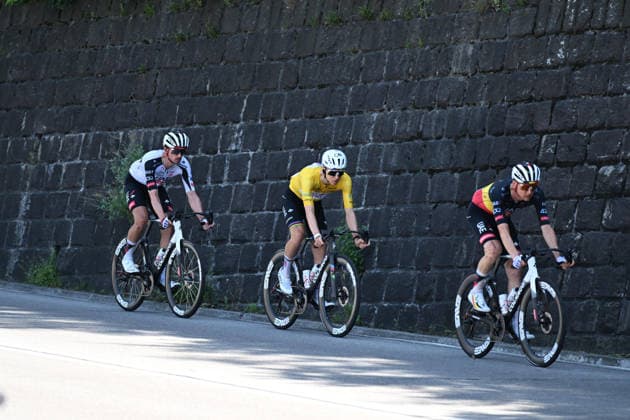 18-06-2026 Tour De Suisse; Tappa 02 Locarno - Locarno; 2026, Uae Emirates - Xrg; Wellens, Tim; Pogacar, Tadej; Mcnulty, Brandon; Monte Ceneri; 