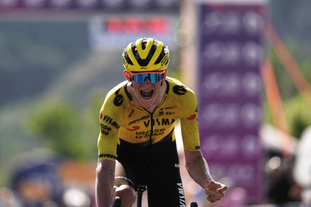 during Stage 5 of the Giro Next Gen 2026, from Bacoli to Bacoli, Italy, Thursday, June 18, 2026.  Copyright: xMassimoxPaolone LaPressex