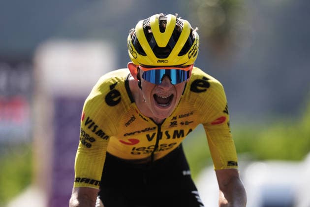 Belgium s Matisse Van Kerckhove of Team Visma Lease A Bike Development winner of stage during Stage 5 of the Giro Next Gen 2026, from Bacoli to Bacoli, Italy, Thursday, June 18, 2026.  Copyright: xMassimoxPaolone LaPressex