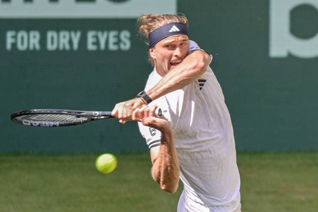 Alexander Zverev GER June 18, 2026 ¢ Tennis ¢ TERRA WORTMANN OPEN ¢ ATP 500, heristo arena Halle Westfalen, TERRA WORTMANN OPEN, North Rhine-Westphalia, Germany,detected_source_language Copyright: xpepphotox xPeterxEppingerx pep00321, pep_20260618_hm_374993