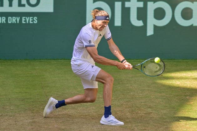 Alexander Zverev GER June 18, 2026 ¢ Tennis ¢ TERRA WORTMANN OPEN ¢ ATP 500, heristo arena Halle Westfalen, TERRA WORTMANN OPEN, North Rhine-Westphalia, Germany,detected_source_language Copyright: xpepphotox xPeterxEppingerx pep00321, pep_20260618_hm_375025