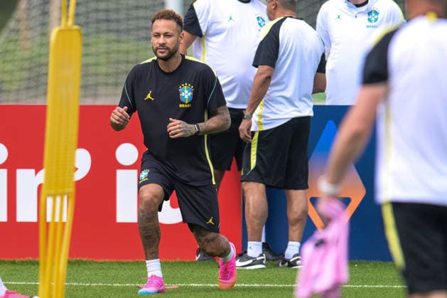 Soccer, 2026 World Cup, 20260618, Brazil Training. Pictured Copyright: Passion2Press MarkusxFischerx